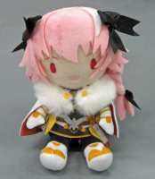 E Apocrypha ANIPLEX ตุ๊กตาผ้ากำมะหยี่ Boneka Mainan สีดำสำหรับไรเดอร์จากประเทศญี่ปุ่น