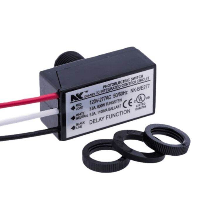 3 Way Photoelectric Switch Eye Photocell Sensor สำหรับสวิตช์หลอดไฟ80VAC