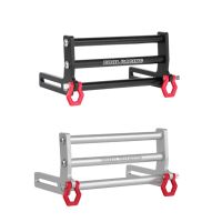 LCG Metal Front Bumper with Tow Hook for Axial SCX10 TRX4 1/10 RC Crawler Car Upgrade Parts DIY Accessories