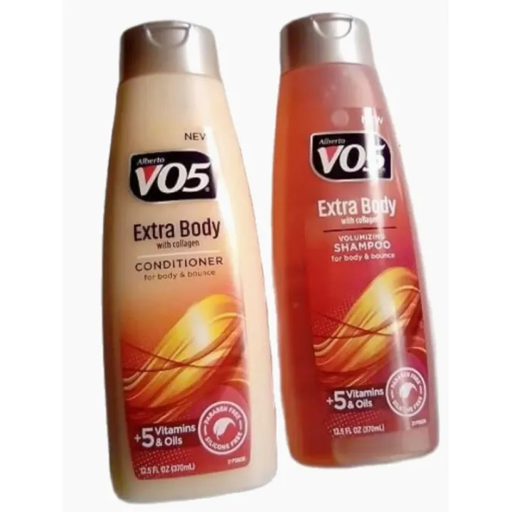 Alberto Vo5 Extra Body With Collagen Shampoo And Conditioner For Body