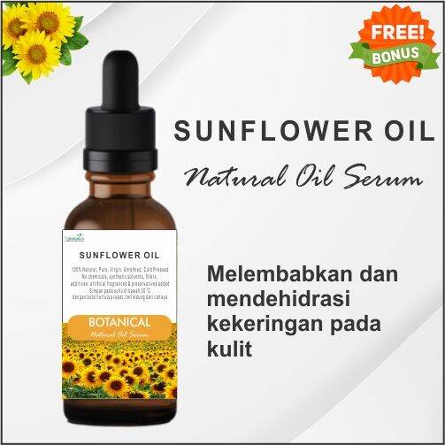 Sunflower Oil Serum / Serum Glowing Untuk Bruntusan Jerawat dan Kulit Kusam Lazada Indonesia