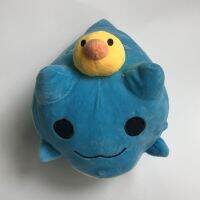 Bugcat Capoo Blue Cosplay Mascot 25Cm Stuffed &amp; Plush Doll With Little Yellow Chick