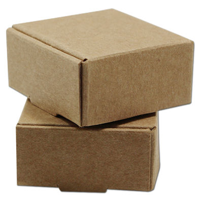 5.5*5.5*2.5cm Brown Kraft Paper Box Gift Packaging Retail Package For Jewelry Pearl Wedding Favor Candy Handmade Soap Packing