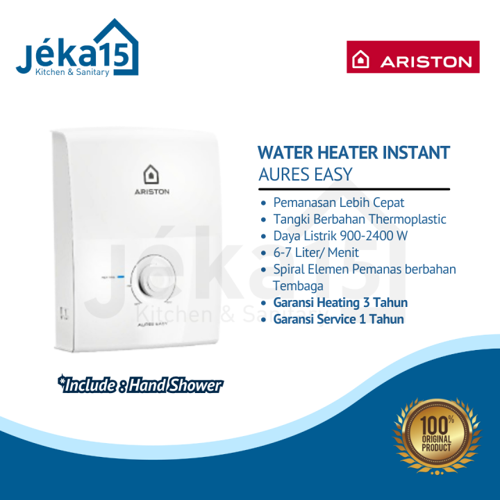 ARISTON AURES EASY WATER HEATER INSTANT Lazada Indonesia