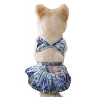 Pet Swimsuit Comfortable Pet Swimwear Breathable Dress-up  Stylish Pet Dog Print Bikini Swimsuit Dress Dresses