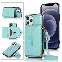 Casing untuk iphone13 casing ponsel iphone 12 iPhone 11 casing kulit XR tas selempang baru penutup aksesori ponsel