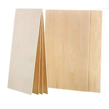 15 Pack Unfinished Wood Sheets,Balsa Wood Thin Wood Board for