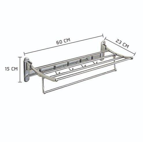 ราวแขวนผ้า-วางผ้า-และที่แขวนของใช้ในห้องน้ำสแตนเลส-แบบติดผนัง-รุ่น-c1l044-sus304-8118