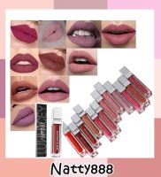 Natty888 LUWHICEY Lip Gloss 12สี ลิปสติก ลิปสติกแมท ลิปแมท กันน้ำ เลือก LUWHICEY Matte Lipgloss Waterproof Velvet Lip Gloss LUWHICEY Lip Gloss 12สี019