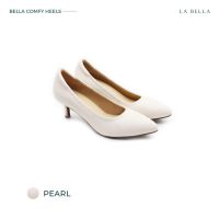 LA BELLA รุ่น BELLA COMFY HEELS - PEARL