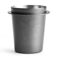 Stainless Steel Dosing Cup Coffee Sniffing Mug Powder Feeder for 58mm Espresso Machine Portafilter Coffee Tamper