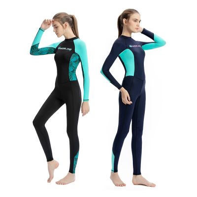 ชุดว่ายน้ำผู้หญิงแบบใหม่ชุดว่ายน้ำแห้งเร็วแบบบางของผู้หญิง Surf ชิ้นเดียวชุดป้องกันแสงแดด2023ร้อน