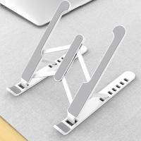 Adjustable Foldable ABS Laptop Tablet Stand Portable Desktop Holder Mounts Laptop Accessories For Macbook Pro Air Notebook Stand Laptop Stands