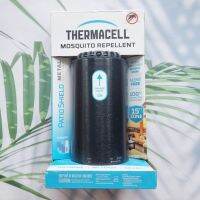 เทอมาเซล เครื่องไล่ยุง และแมลง รุ่นโลหะ แบบพกพา ไร้กลิ่น ไร้ควัน PATIO SHIELD Metal Edition Mosquito Repellent 15ft Zone Scent Free Without Spray, Obsidian (THERMACELL®)