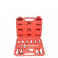 12pcs car oil pan screwdriver wrench sleeve four angle hex drain tool removing bottom dismantling allen set