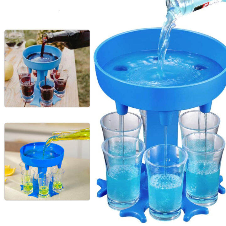 Bar Shot Dispenser,Cocktail Dispenser,Multiple 6 Shot Dispenser For