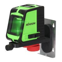 Multifunctional 2 Lines Laser Level Large Window Leveling Tool with Sound Alarm Function Powerful Green Beam Laser Level