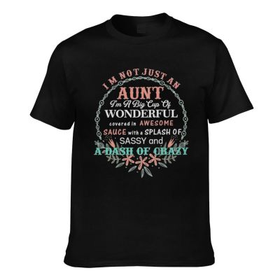 Fall And Winter Exquisite Gifts Aunties And Your Favorite Aunt Crazy Aunt Mens Short Sleeve T-Shirt