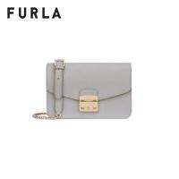 FURLA กระเป๋าสะพายผู้หญิง รุ่น METROPOLIS S SHOULDER BAG ONICE e