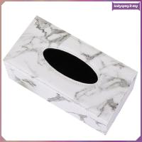 hausgarden Marble Tissue Box Napkin Holder Tissue Box Cover Holder Desk Storage Box