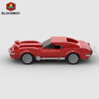 Hot MOC อิฐ Chevroleted Corvette C3 Stingray Coupe Racing กีฬารถความเร็ว Champion Racer Building Blocks เทคโนโลยีของเล่น