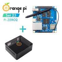 Orange Pi Zero 2 1GB + กรอบสีดำ,H616ชิป Allwinner,รองรับ BT, ,รัน10,อูบุนตู,กระดานเดียวของ Debian OS