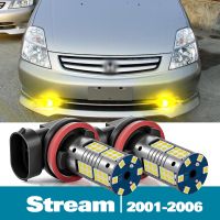 2pcs LED Front Fog Light For Honda Stream Accessories 2001-2006 2002 2003 2004 2005