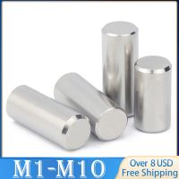 M1 M1.5 M2 M2.5 M3 M4 M5 M6 M8 M10 Cylindrical Pin Locating Dowel 304 Stainless Steel Fixed Shaft Solid Rod GB119 Length 4 100mm