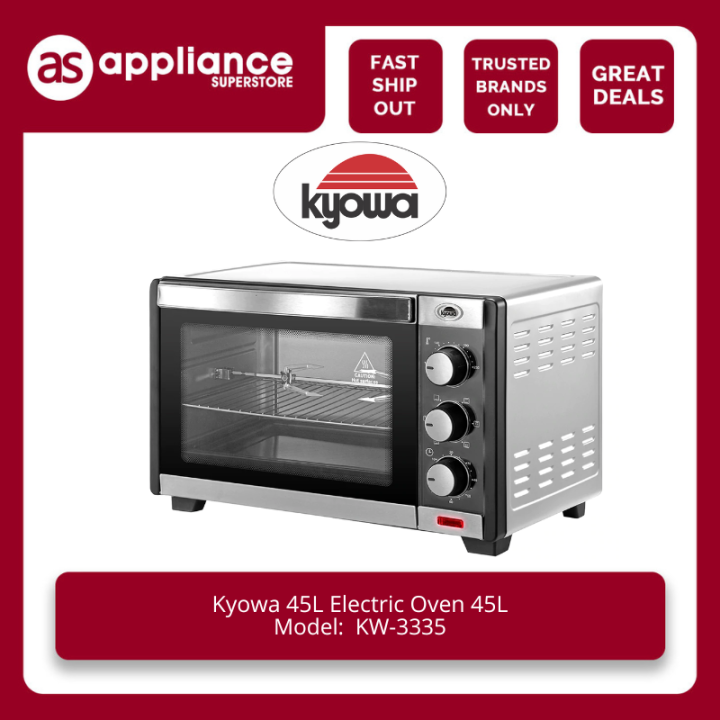 Kyowa KW3335 Electric Oven 45L (Silver) Lazada PH