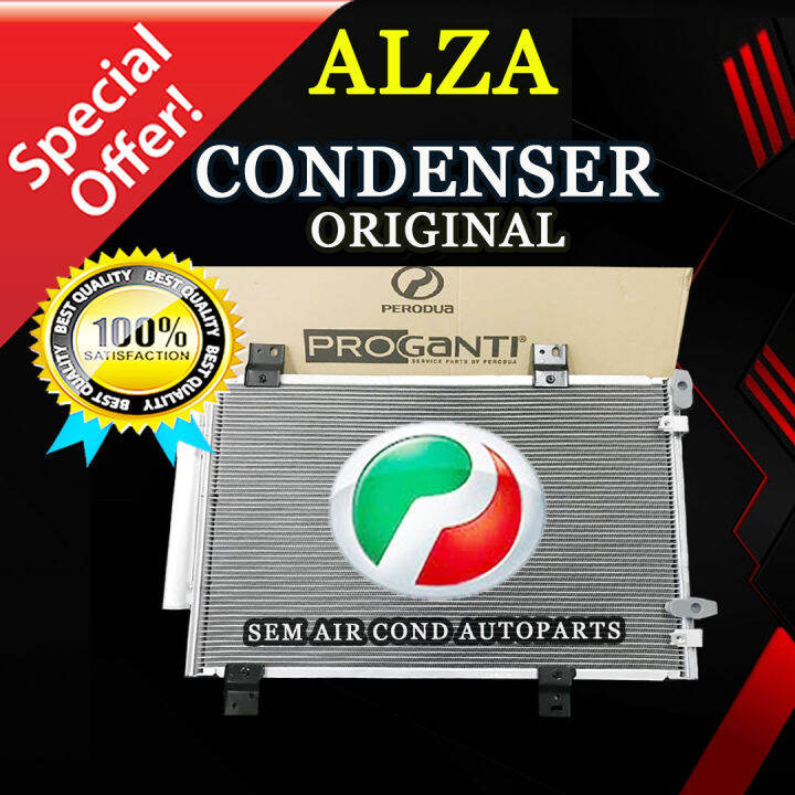 PERODUA ALZA ORIGINAL PERODUA CONDENSER/ KONDENSER (CAR AIRCOND SYSTEM) Lazada