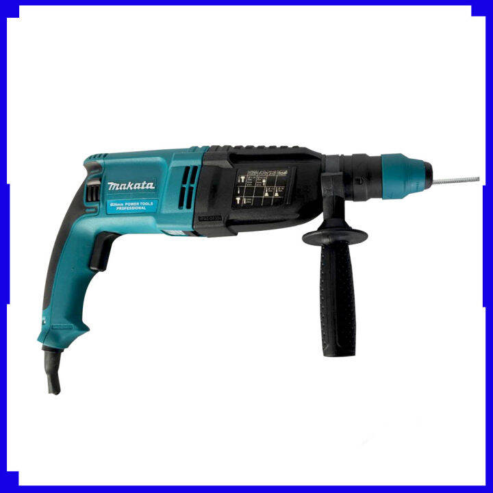 makita-สว่านโรตารี่-เจาะคอนกรีต-3-ระบบ-รุ่น-mt-2-26-2100w-เจาะ-กระแทก-สกัด-รุ่นใหม่-ยอดนิยม-ขนาด-26-mm-มาพร้อมดอกเจาะสกัด-5-ดอก-และพร้อมหัวเปลี่ยน-งานเทียบ