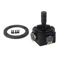 JH-D202X-R4แกน ElectricJoystick รีเซ็ตมิเตอร์10พันโอห์ม2D ตรวจสอบแป้นพิมพ์ควบคุม