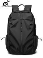 His Australian kangaroo mens business casual han edition backpack laptop bag waterproof bag tide female students bag