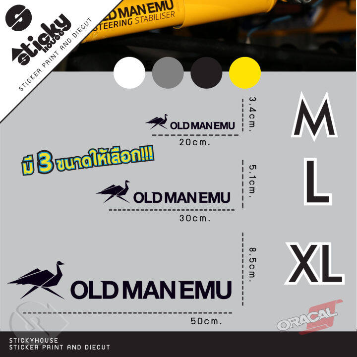 sticker-สติกเกอร์-งานไดคัท-ลาย-oldmanemu-สติกเกอร์ติดได้ทุกที่