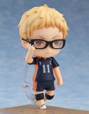 GSC 616 Nendoroid Kei Tsukishima  Haikyuu สึกิชิมะ เคย์ Haikyu เนนโดรอยด์ โมเดล ไฮคิว คู่ตบฟ้าประทาน ฟิกเกอร์ ของเล่น ของสะสม ของขวัญ ของเล่นเด็ก ของเล่นถูกๆ 🇨🇳