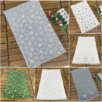 1 Piece 25 Designs Printed Tea Napkin Cotton Hand Towel Soft Absorbent Kitchen Cleaning Cloth 65x40cm Winter Christmas Trees