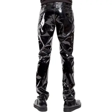 Patent Black Leather Pants - Best Price in Singapore - Jan 2024