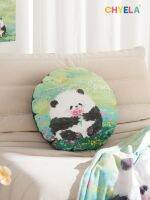 Mining gets to x large panda bear flower round pillow sitting room sofa cushion for leaning on QT269 ins wind office 【BYUE】