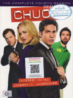 Chuck: The Complete Fourth Season (TV Series 2010) (5 Disc Digipack + Slipcase) ชัค สายลับสมองล้น ปี 4 (DVD) ดีวีดี