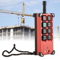 【ห้ามพลาด】Crane Remote Control Transmitter 【ส่งฟรี】 8 เครนยกสำหรับงานหนักอุตสาหกรรมไร้สายรีโมทคอนโทรลชุดเครื่องส่งสัญญาณ