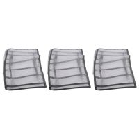 3PCS Washable Wardrobe Clothes Organizer,7 Grids Foldable Visible Closet Organizer Clothes Drawer Mesh Separation Box