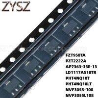 100PCS SOT223 FZT958TA PZT2222A AP7363-33E-13 LD1117AS18TR PHT4NQ10T PHT4NQ10LT NVF3055-100 NVF3055L108 Electronic components