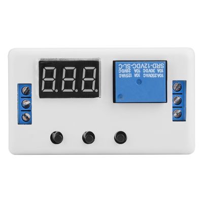 YYC-2 12V Time Delay Relay Module LED Digital Display Cycle Timer Control Switch Adjustable Automation Control Board With Shell