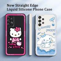 Hello Kitty Cinnamoroll Sanrio เคสโทรศัพท์สำหรับ Samsung,A54 A31 A14 A03 A03S A22 A34 A04 A04S A24 5G ของเหลวนุ่ม A7 5G