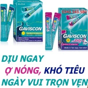 GAVISCON - Giảm nhanh ợ nóng và khó tiêu hộp 24 gói