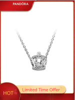 Pandoraˉnecklace Pandoraˉ flagship 925 silver ZT1022 fairy tale crown necklace female sweater chain niche gift สร้อยคอแพนดอร่า  แพนดอร่า เรือธง 925 เงินเทพนิยายมงกุฎสร้อยคอหญิงเสื้อสเวตเตอร์โซ่ของขวัญเฉพาะ