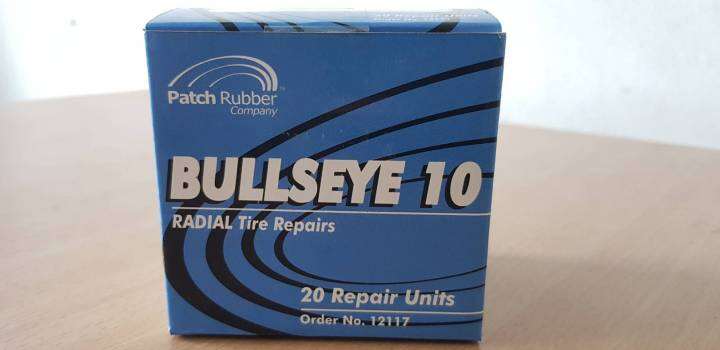 แผ่นปะยางเรเดียลรถบรรทุก-bullseye10-ขนาดบรรจุ-20-ชิ้นต่อกล่อง-ขนาดแผ่นปะยาง-51-x-76มม-2x3นิ้ว