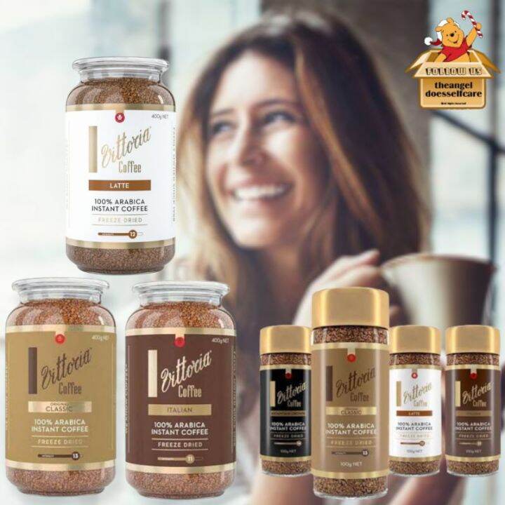 Vittoria Freeze Dried Instant Coffee 100g/400g Lazada PH