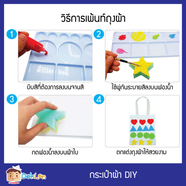 ชุดทำกระเป๋าผ้าdiy-ออกแบบกระเป๋าผ้าให้มีลายน่ารักโดนใจง่ายๆด้วยตัวปั้ม-ตกแต่งสร้างสรรค์-ช่วยสังคมลดโลกร้อนด้วยการใช้กระเป๋าผ้า