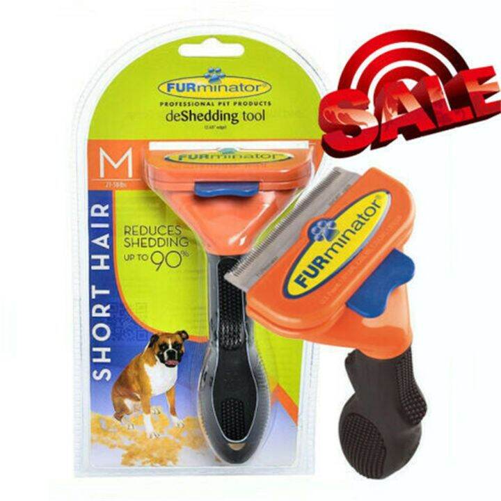 FURminator deShedding Tool for Short Hair Dogs Medium 2150lbs Pet